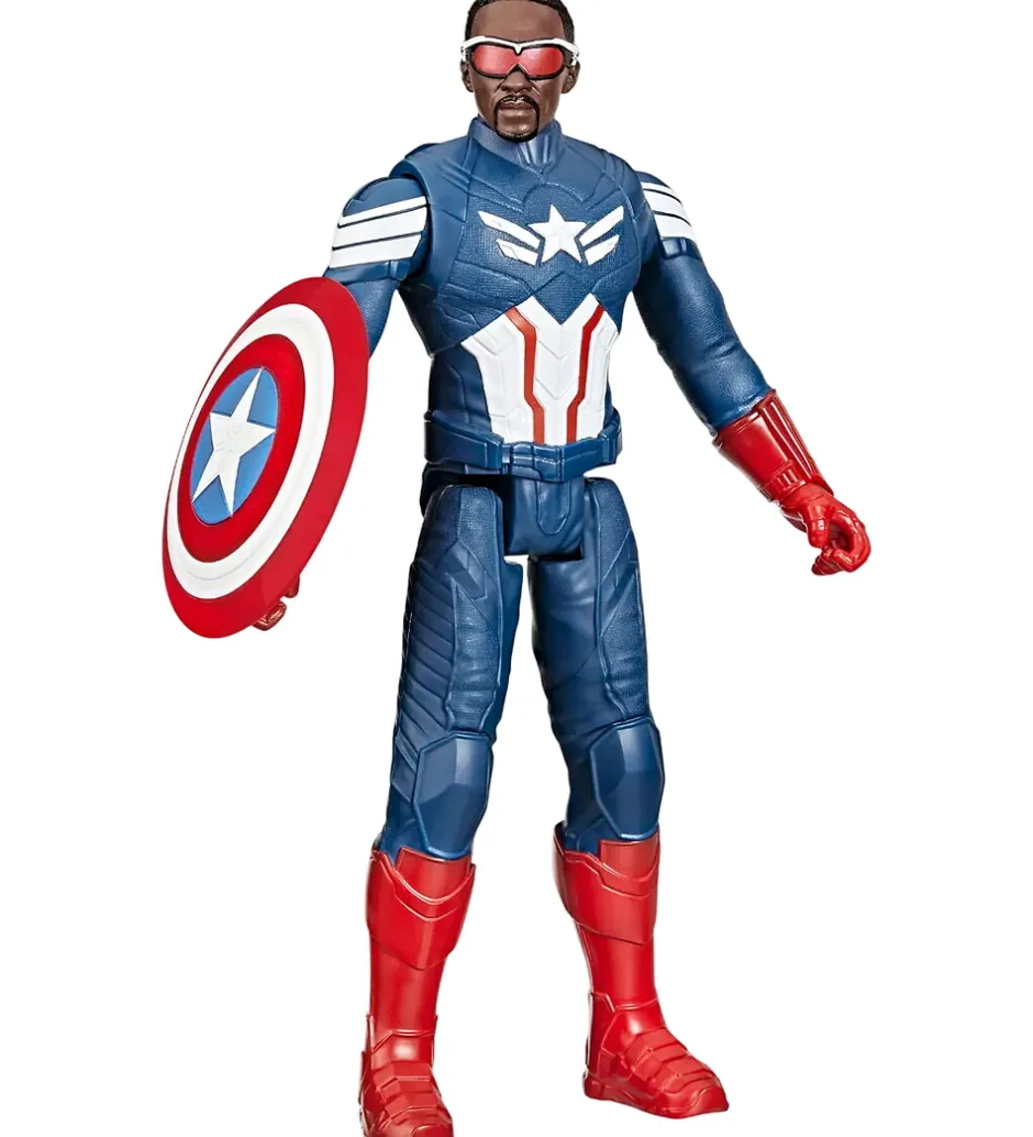 Avengers Actionfigur - Titan Captain America - 29cm>Marvel Best