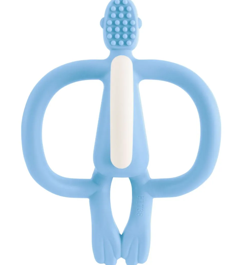 Bidering - Monkey Teething - Light Blue>Matchstick Monkey