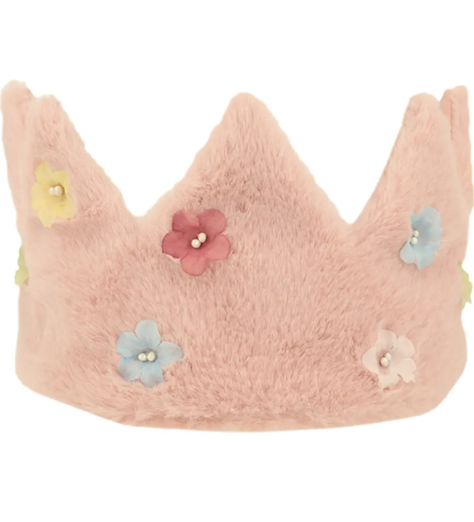 Udklædning - Plush Pink Crown>Meri Meri Online