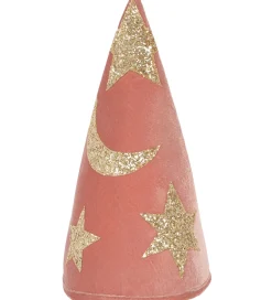 Udklædning - Troldmand - Rosa/Guld m. Stjerner><noscript><img width=
