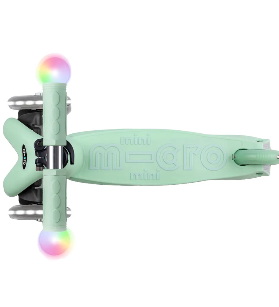 Løbehjul - Mini2grow Deluxe Magic LED - Mint>Micro