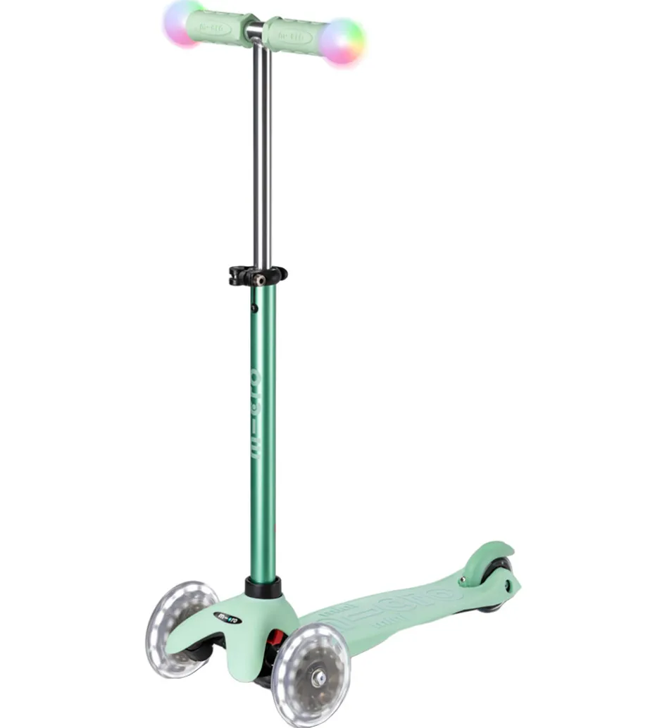 Løbehjul - Mini2grow Deluxe Magic LED - Mint>Micro