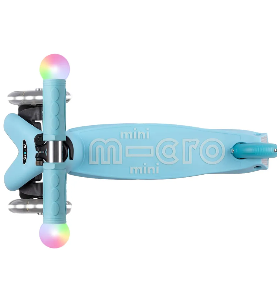 Løbehjul - Mini2grow Deluxe Magic LED - Blå>Micro Clearance