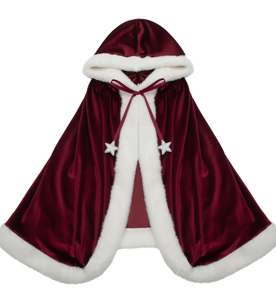 Kappe - Mrs Claus - Rød m. Hvid>Mimi & Lula Clearance