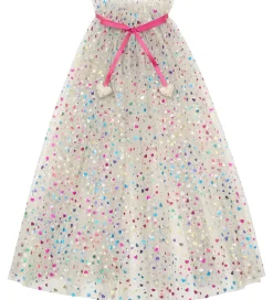 Kappe - Tyl - Beige Rainbow Hearts>Mimi & Lula Hot