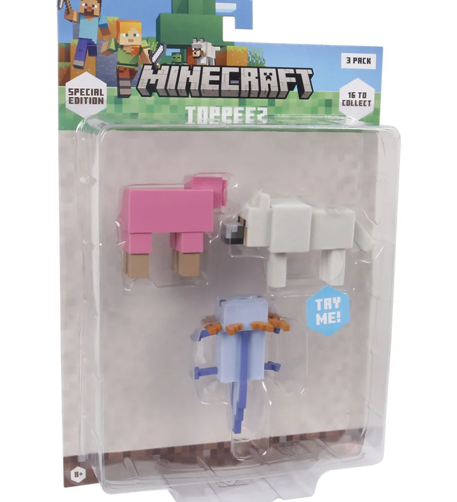 Legetøjsfigurer - 3D Special Edition - 3-pak>Minecraft Outlet
