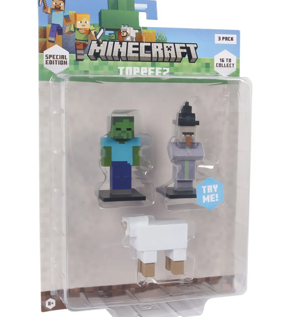 Legetøjsfigurer - 3D Special Edition - 3-pak>Minecraft Best