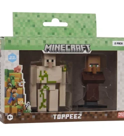 Legetøjsfigurer - 3D - 2-pak - Golem/Villager>Minecraft Clearance