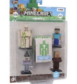 Legetøjsfigurer - 3D Special Edition - 5-pak>Minecraft