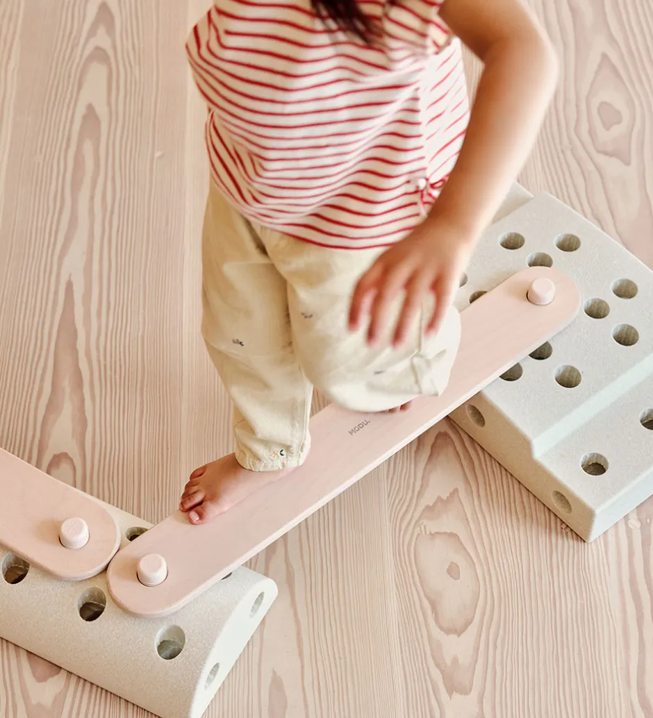 Balancebomme 2 stk. - 70x10x1,4 cm - Soft Rose>MODU
