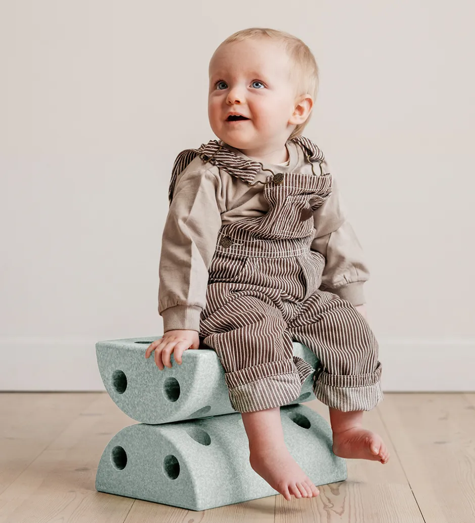 Børneskammel - 4 Dele - Ocean Mint/Forest Green>MODU Sale