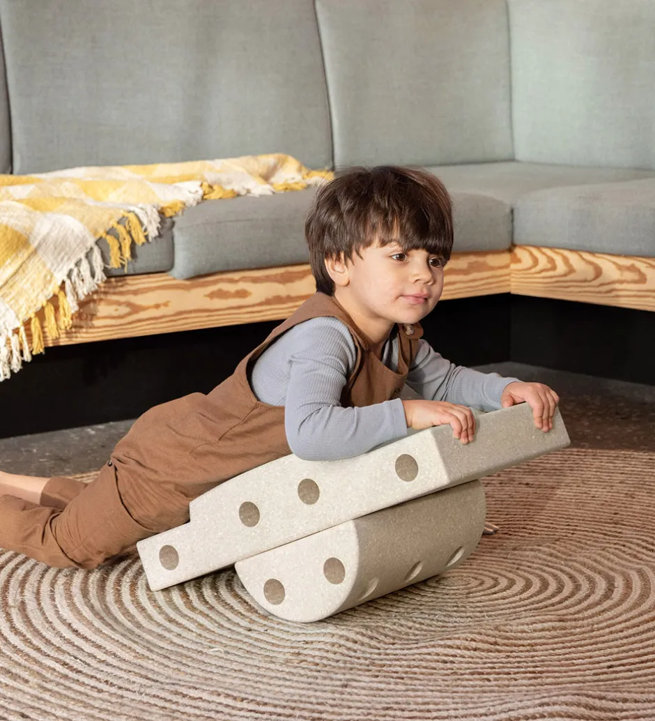 Curiosity Sæt - 14 Dele - 50x30x20 cm - Sand Grey/Honey Yel>MODU Best