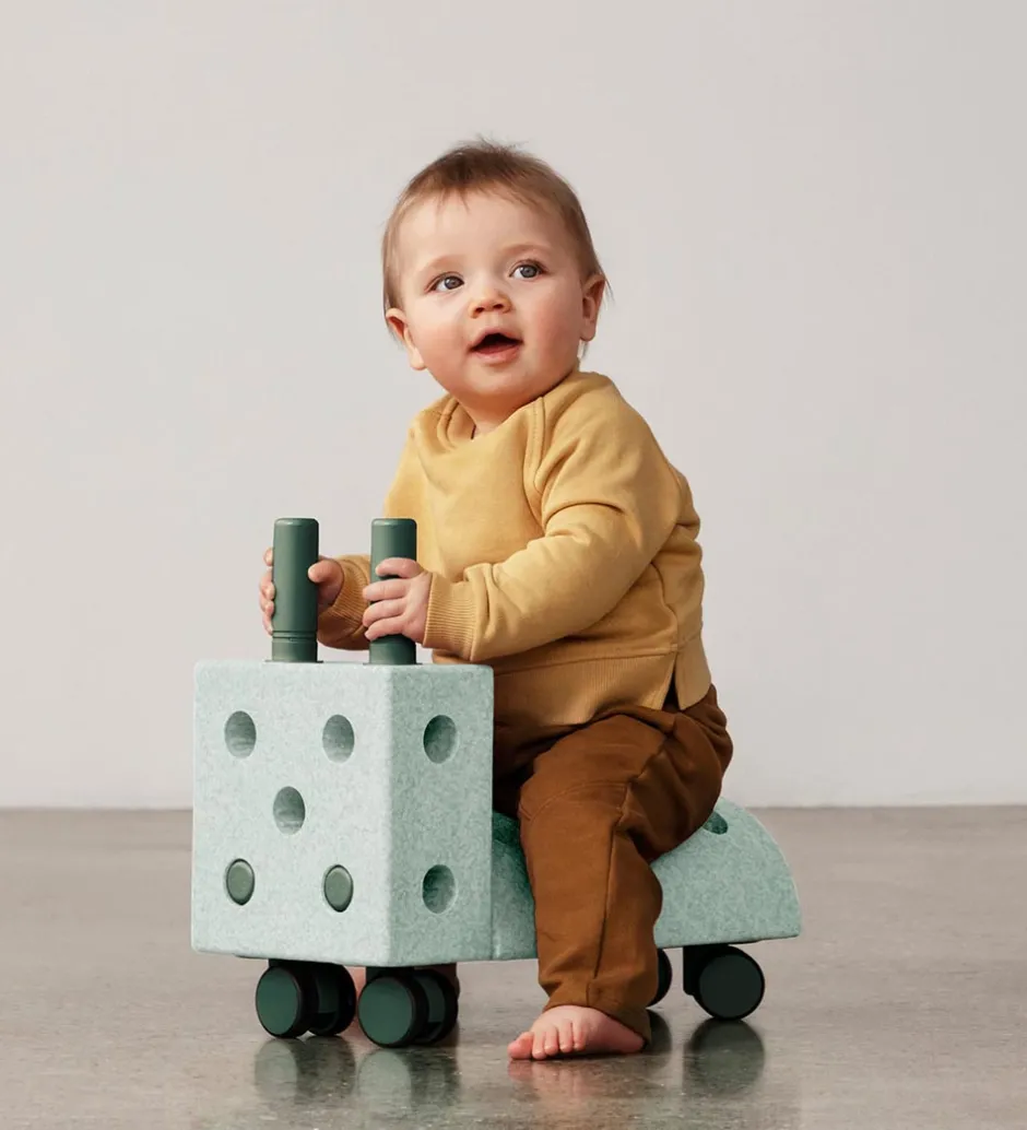 Gåvogn - Tiny Ride - 10 Dele - 40x20x36 cm - Ocean Mint/For>MODU Best