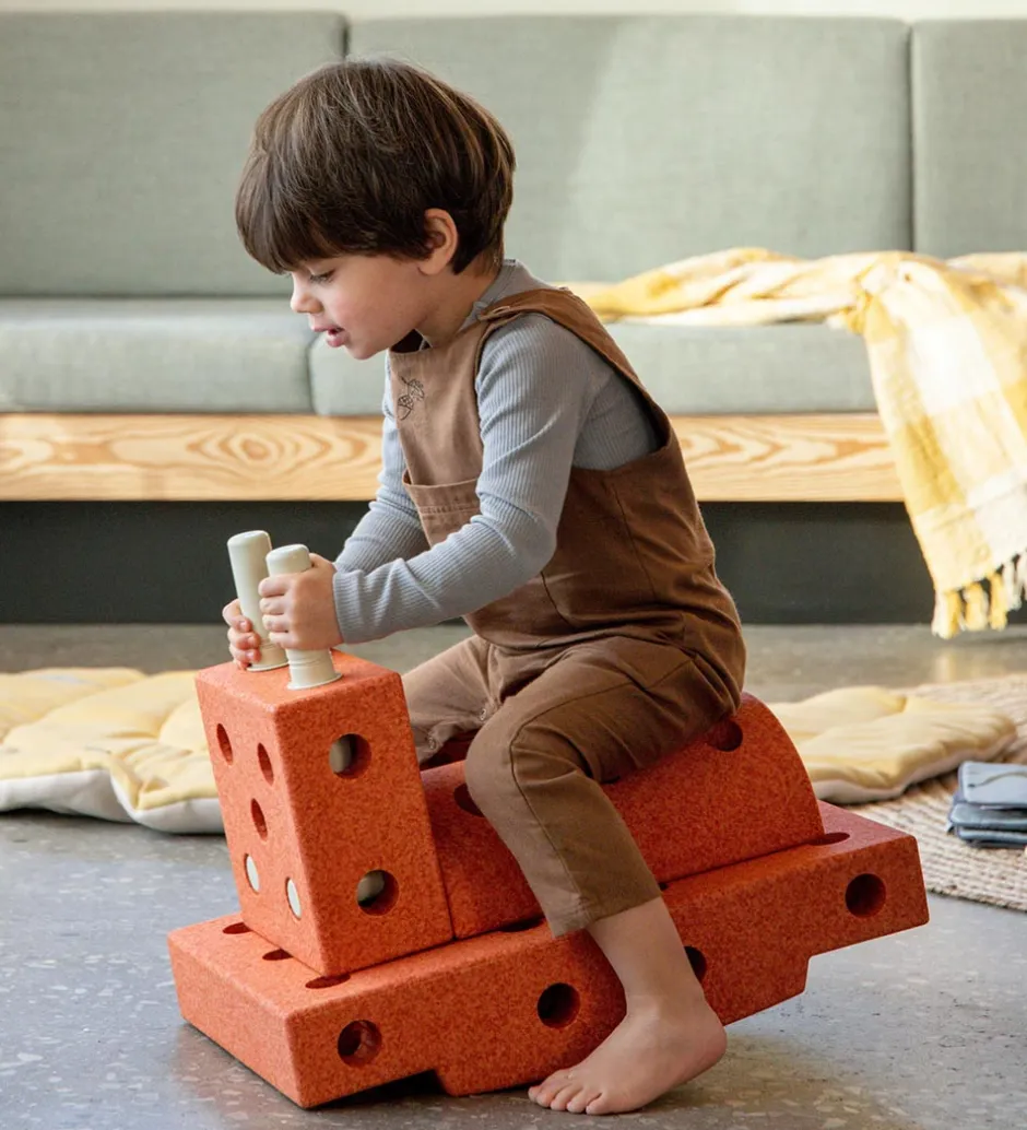 Klods Base - 50x30x10 cm - Burnt Orange>MODU Hot