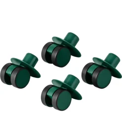 4x Swirly Wheels - 4-pak - Forest Green>MODU New