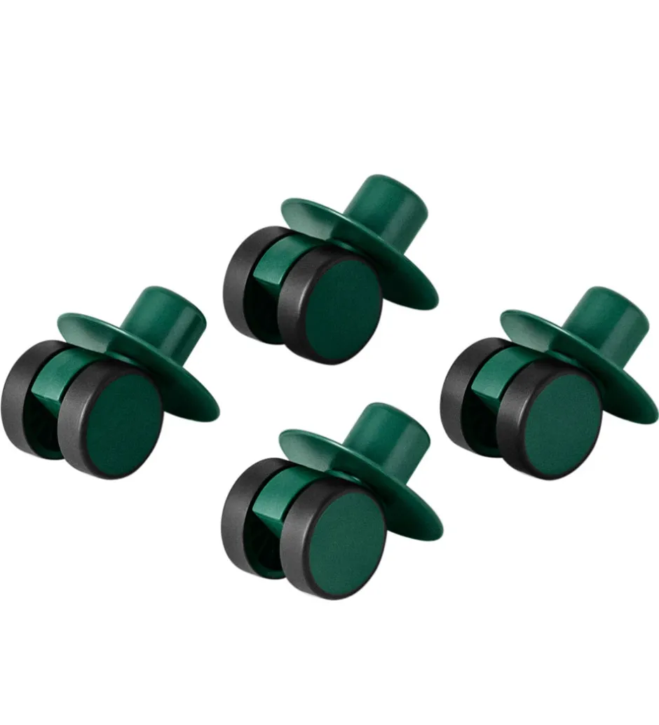4x Swirly Wheels - 4-pak - Forest Green>MODU New