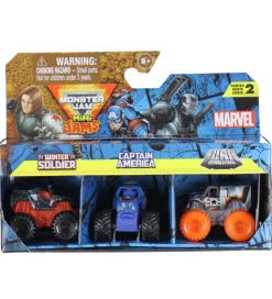 Biler - 1:87 - Mini - Marvel - 3-pak>Monster Jam Clearance