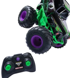 Fjernstyret Truck - 1:15 - Smash & Bash Grave Digger>Monster Jam Sale