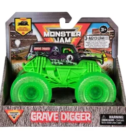 Truck - 1:43 - Light Up Wheels - Grave Digger>Monster Jam Outlet