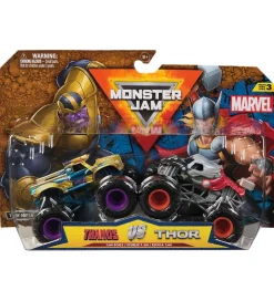 Truck - 1:64 - Marvel - 2-pak - Thanos vs Thor>Monster Jam Hot
