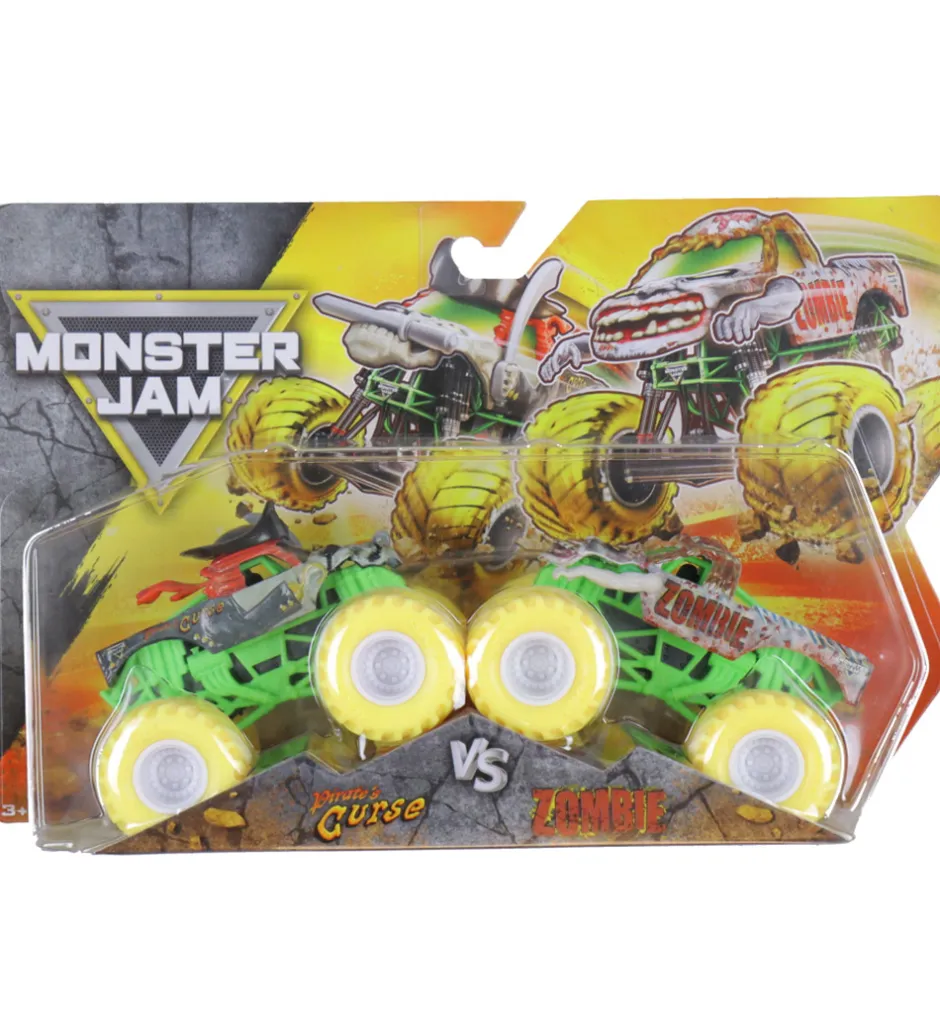 Truck - 1:64 - 2-pak - Pirate's Curse vs Zombie>Monster Jam Discount
