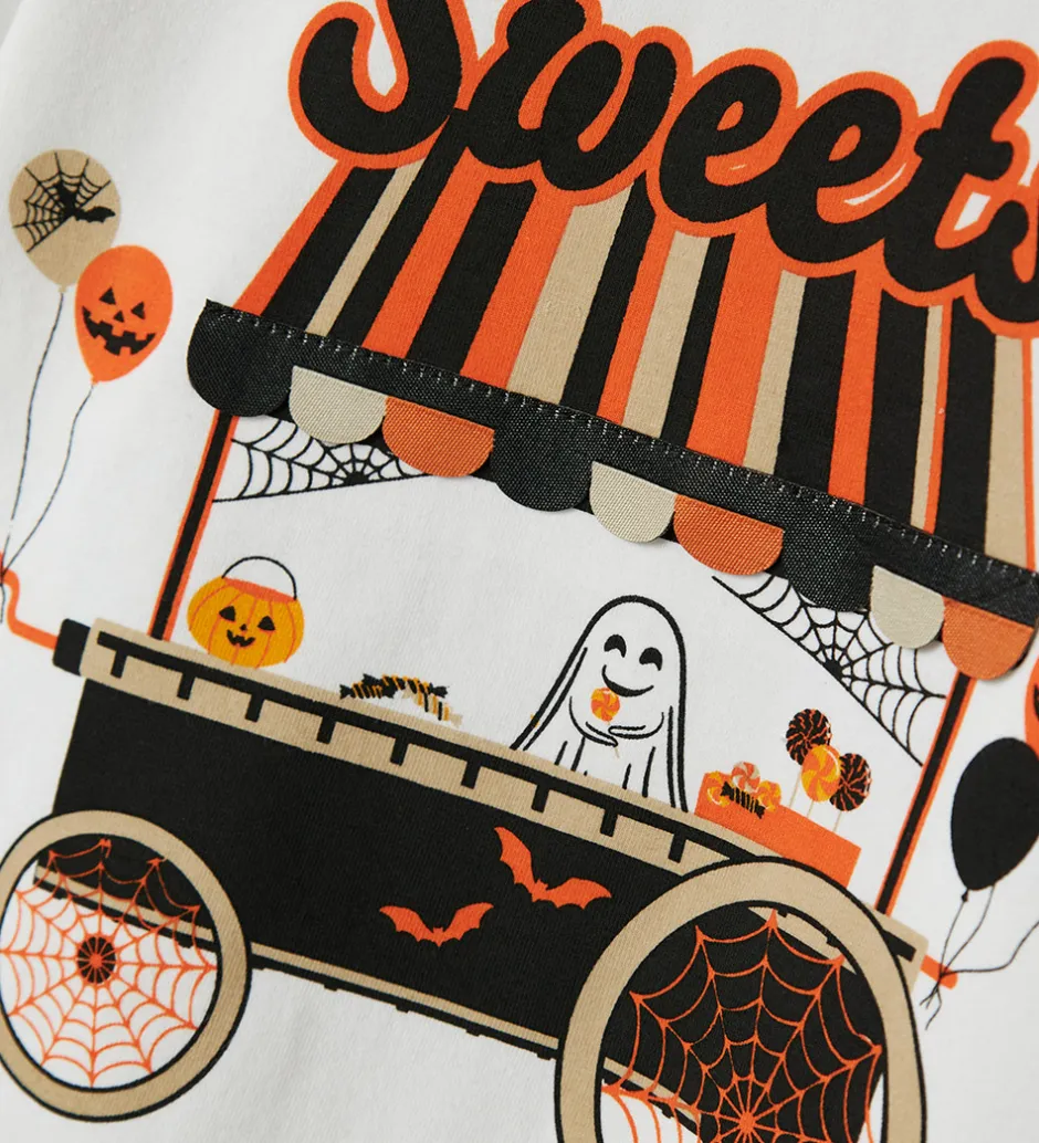 Bluse - NmnOakley - Bright White m. Print>Name It Sale