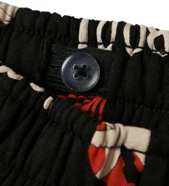 Sweatpants - NmnOpal - Sort m. Print><noscript><img width=