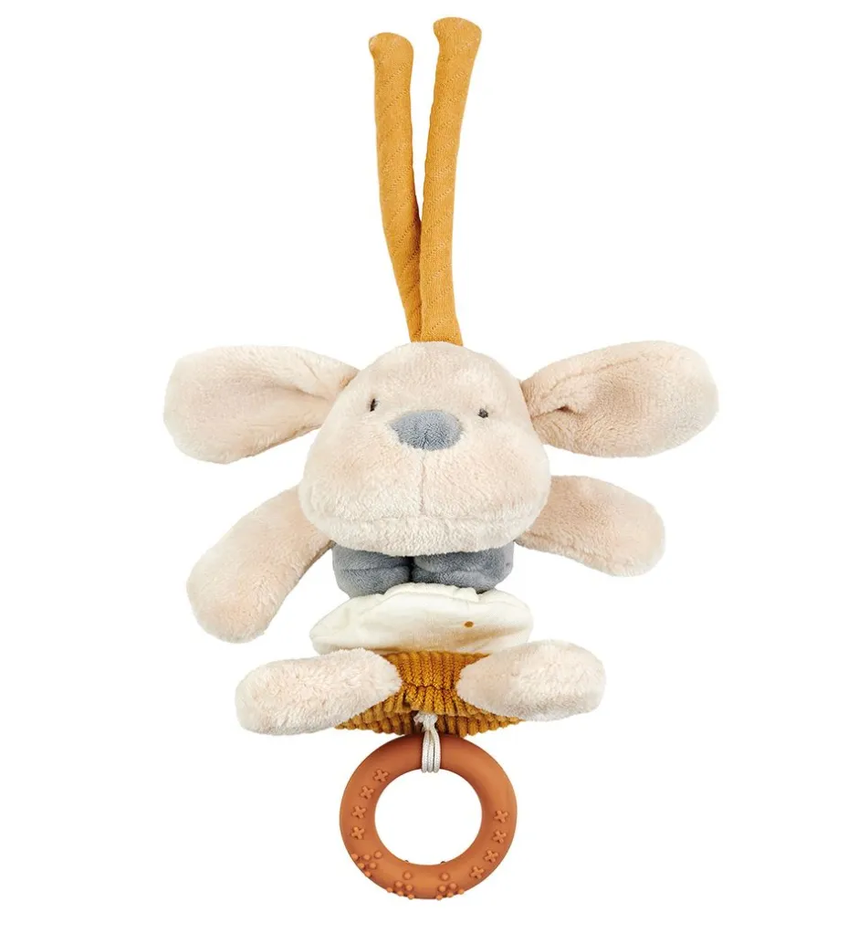 Aktivitetslegetøj - Vibrating Dog Charlie - 20 cm - Beige>Nattou Discount