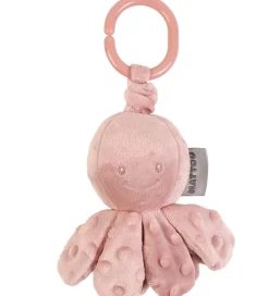 Aktivitetslegetøj - Blæksprutte - 14x9 cm - Dusty Pink>Nattou New