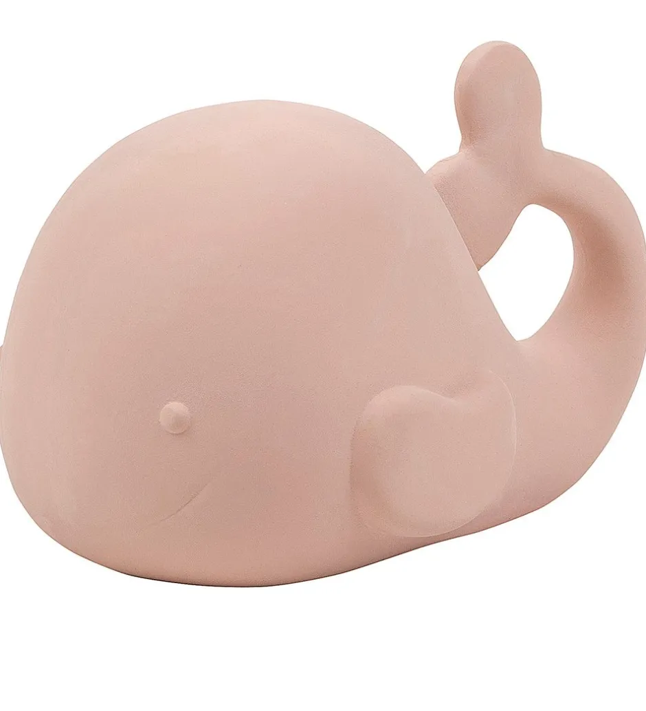 Badelegetøj - Hval - Naturgummi - Dusty pink>Nattou Outlet