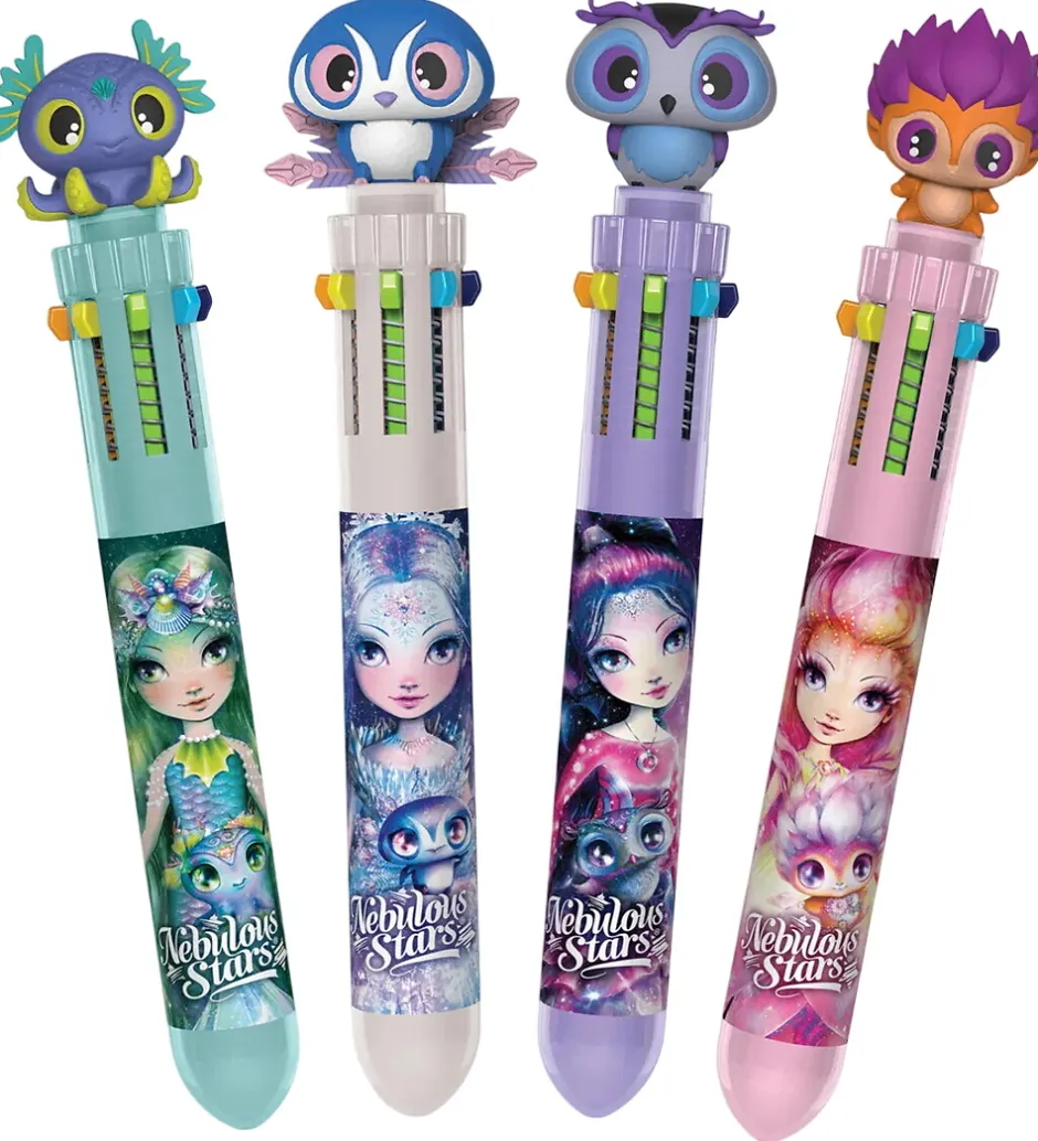 Kuglepen - 10 Color Ballpoint - Assorteret>Nebulous Stars Sale