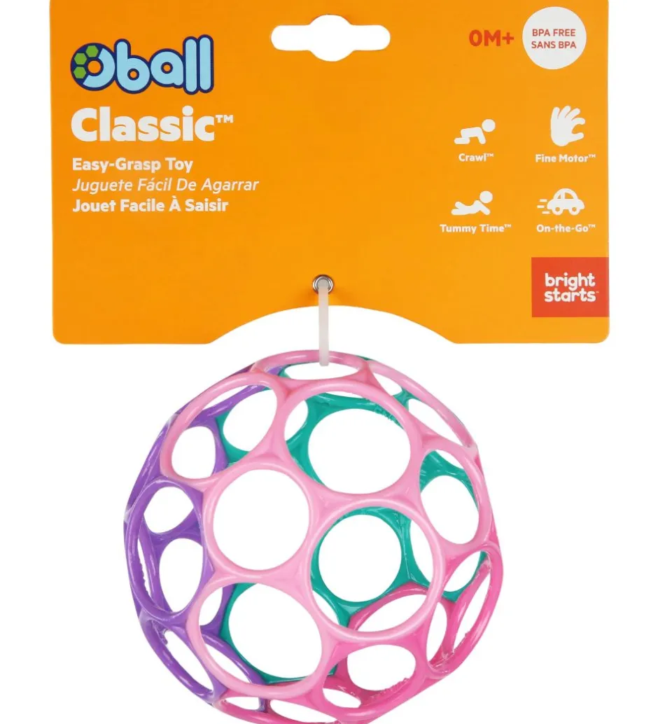 Classic Bold - 8 cm - Rosa/Grøn/Lilla/Pink>Oball Hot