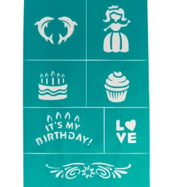 Ansigtsmaling - Makeup Stencils><noscript><img width=