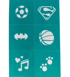 Ansigtsmaling - Makeup Stencils><noscript><img width=