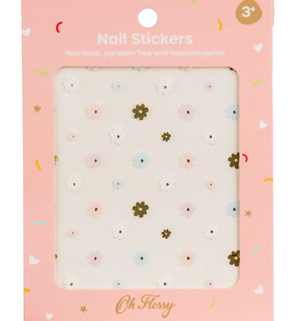 Negle Klistermærker - Flowers>Oh Flossy Best