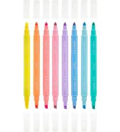Dobbeltsidet Tuscher - 8 Stk - Pastel Liners Dual Tip Marke>Ooly Best