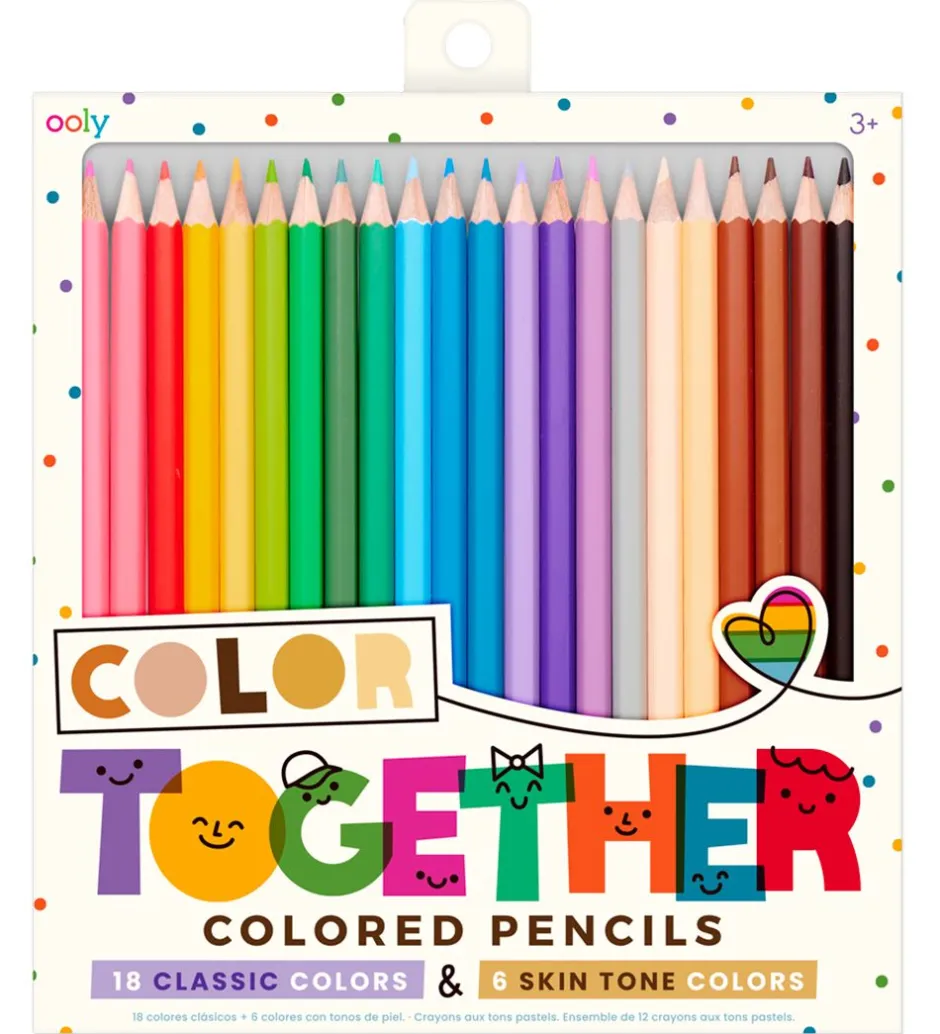Farveblyanter - 24 Strk - Color Together Colered Pencils>Ooly Online