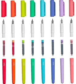 Fyldepen - 8 Stk - Color Write Fountain Pens>Ooly Sale