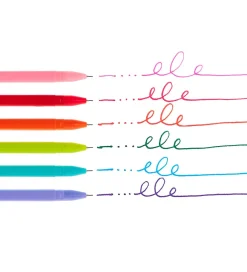 Kuglepen - 6 Stk - Fine Line Colored Gel Pens><noscript><img width=