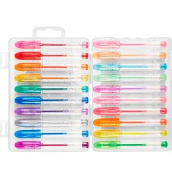 Kuglepenne - 20 stk - Gel - Mini Doodlers - Multifarvet>Ooly