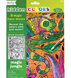 Magiske Maleark - Hidden Colors - 8 Stk. - Magic Jungle>Ooly Sale