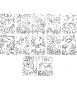 Maleark - Undercover Art - 12 Stk. - Unicorn Friend>Ooly Hot