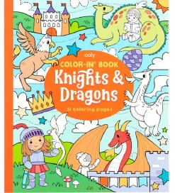 Malebog - 31 Sider - Knights and Dragons>Ooly New