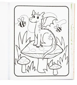 Malebog - 31 Sider - Knights and Dragons><noscript><img width=