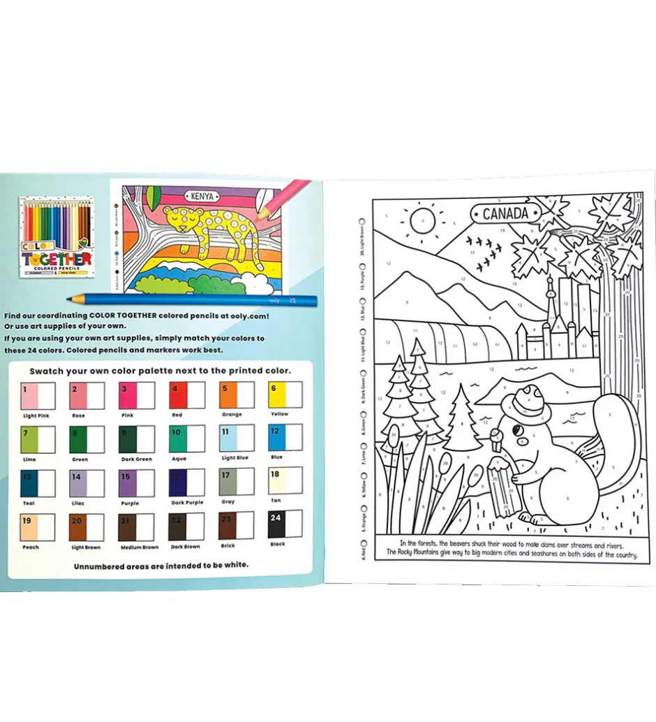 Malebog - Color By Numbers - Wonderful World>Ooly