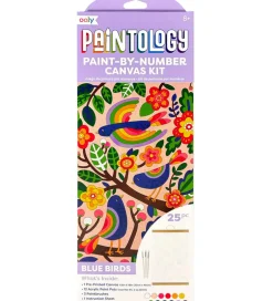 Malesæt - Paint By Number Canvas Kit - Blue Birds>Ooly Hot