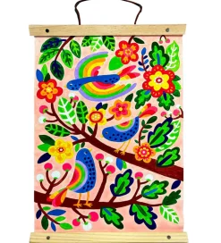 Malesæt - Paint By Number Canvas Kit - Blue Birds><noscript><img width=