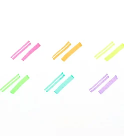 Overstregningstuscher - 6 Stk - Dual Liner Neon Highlighter><noscript><img width=