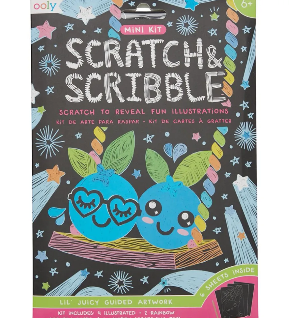 Scratch & Scribble Mini Sæt - Lil' Juicy>Ooly Online