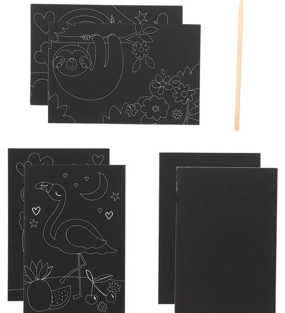Scratch and Scribble Mini Sæt - Funtastic Friends>Ooly Discount